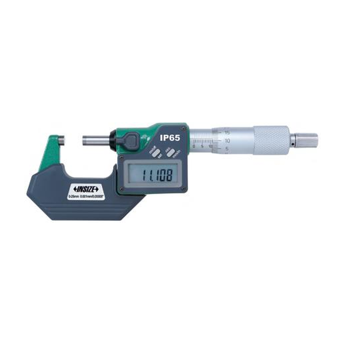 INSIZE 3108-50A — Micrometre d'exterieur numerique IP65 25-50mm