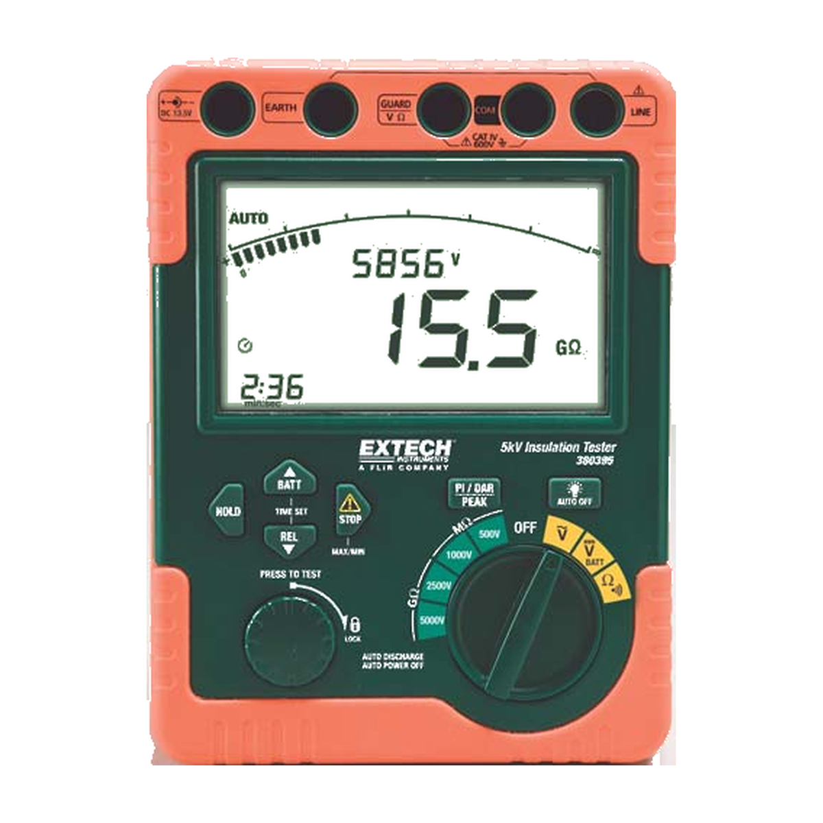 EXTECH 380395 — Testeur d'isolation numerique haute tension
