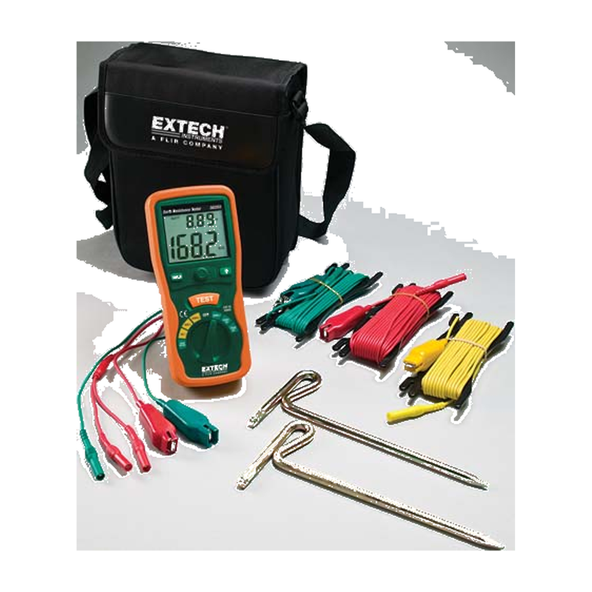 EXTECH 382252 — Kit de testeur de resistance de terre