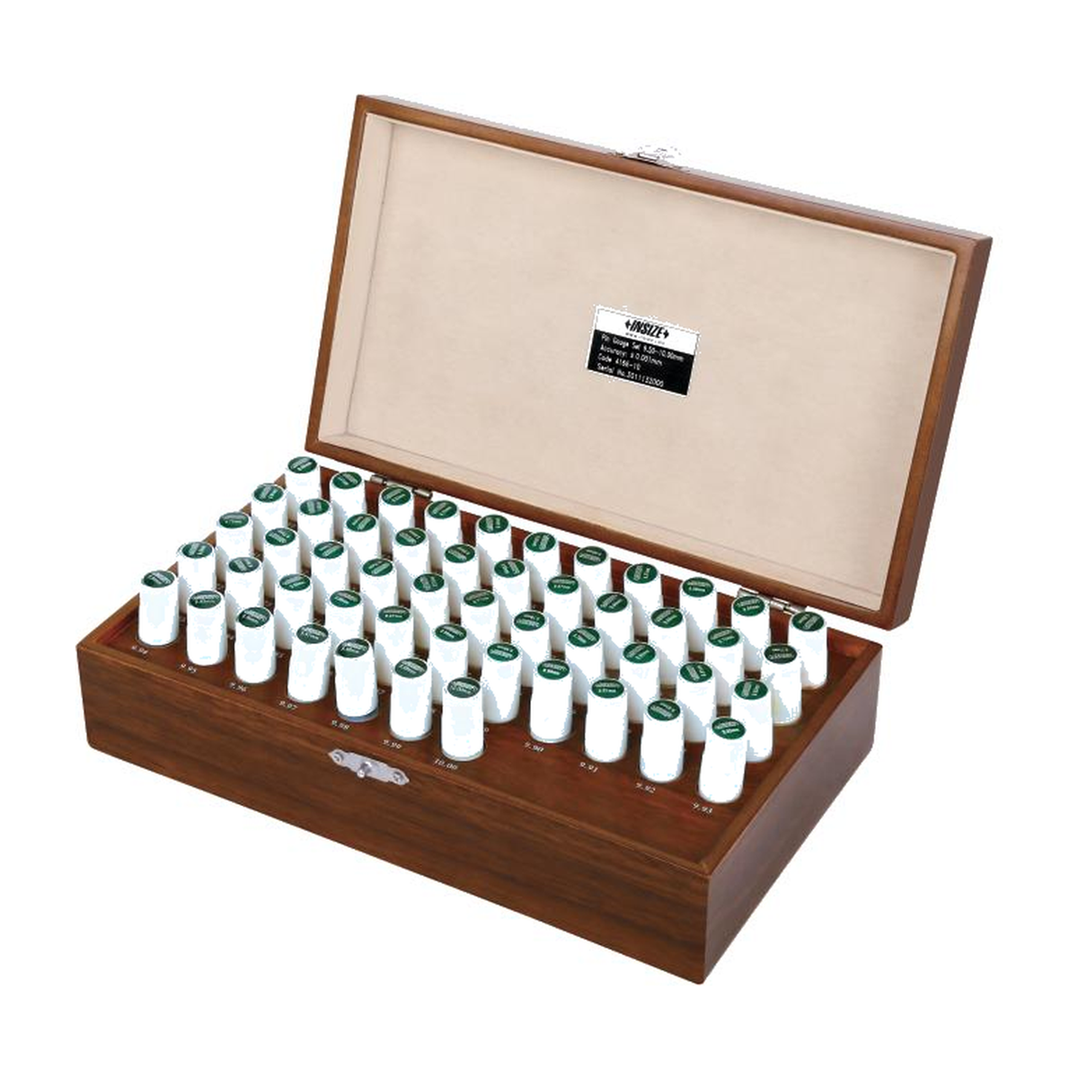 INSIZE 4166-2 — Jeu de jauges a broches, 51 pieces
