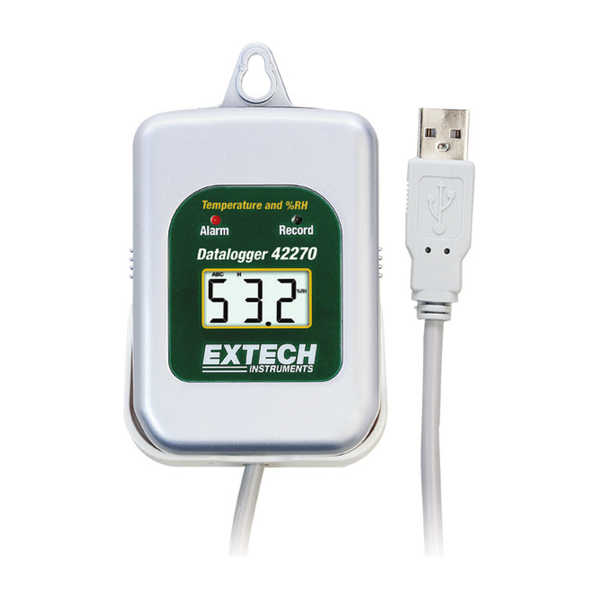 EXTECH 42275 — Kit d'enregistreur de donnees temperature/humidite avec interface PC