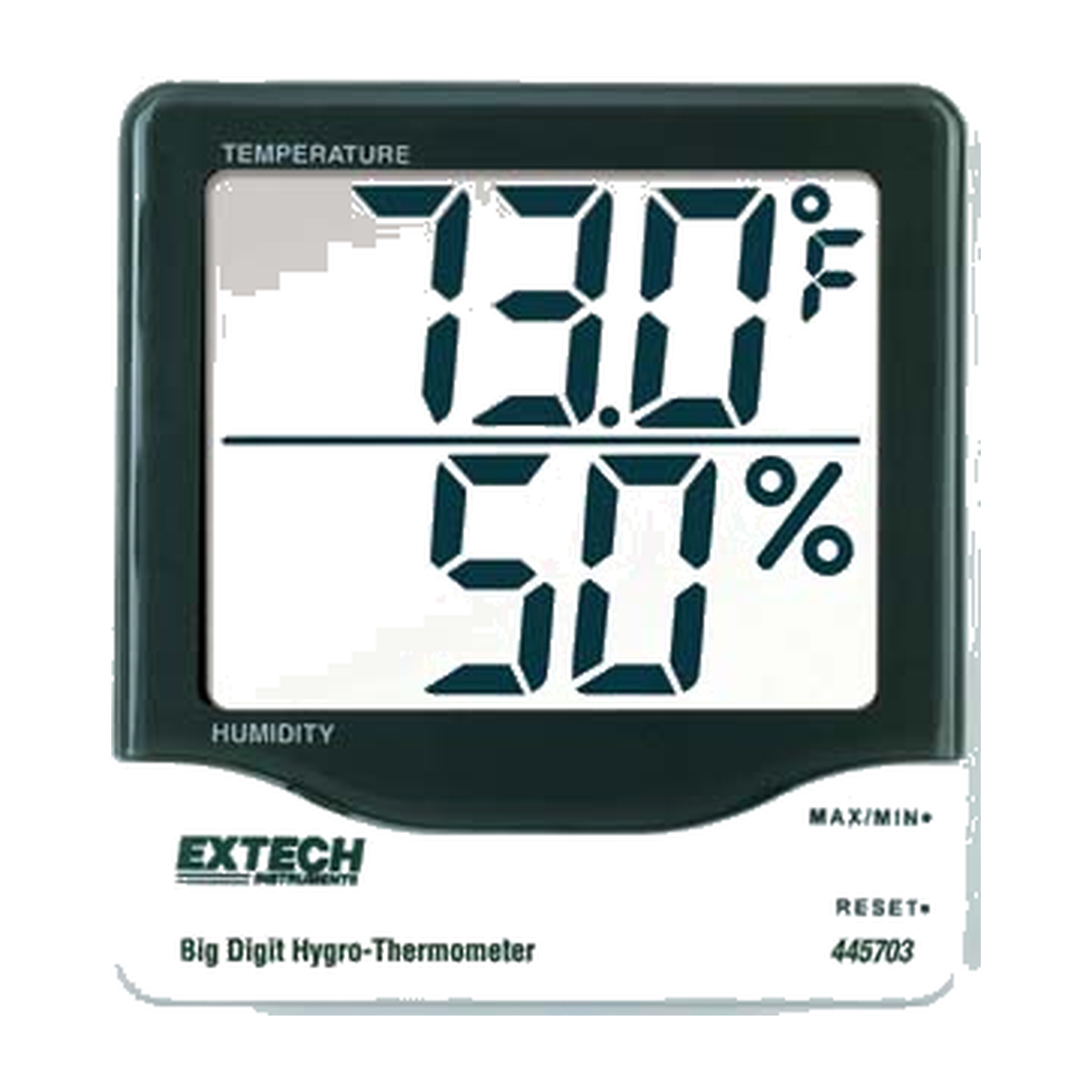 EXTECH 445703 — Horloge hygro-thermometre