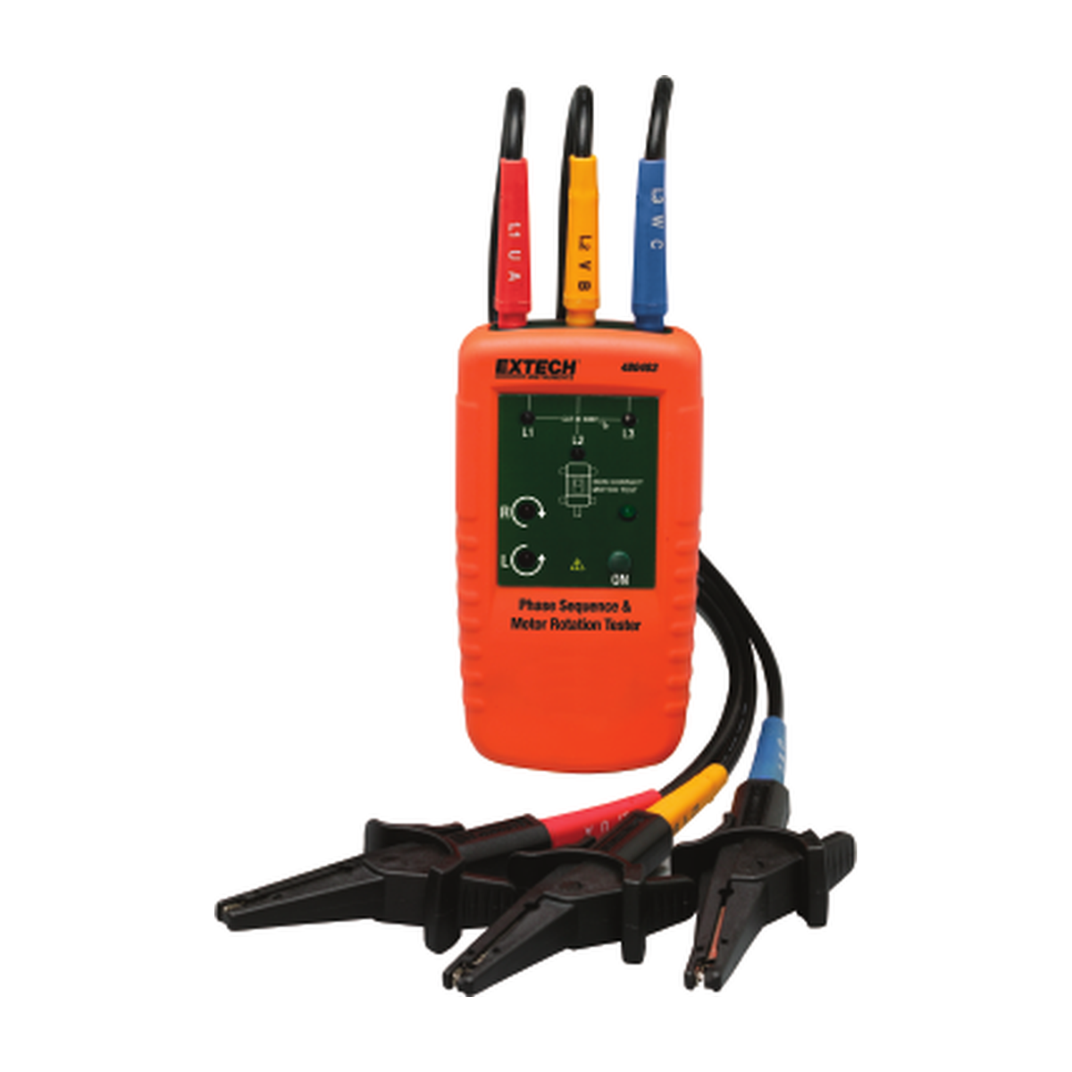 EXTECH 480403 — Testeur de rotation moteur et triphase