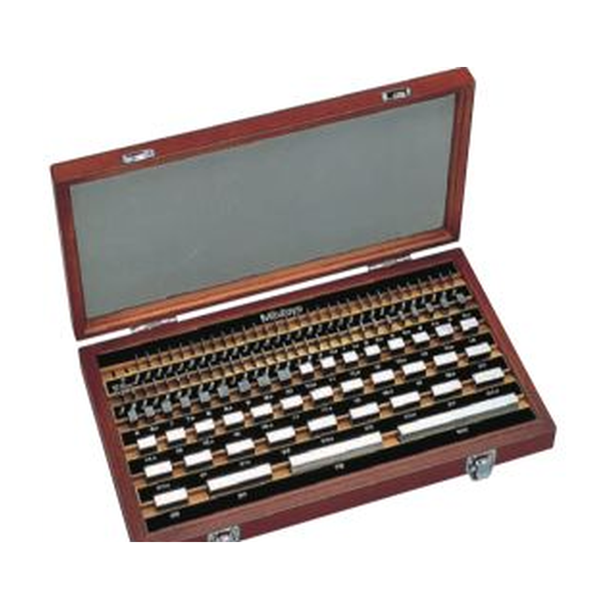 Mitutoyo 516-966-10 — Jeu de 32 cales étalons métriques, classe 0, acier