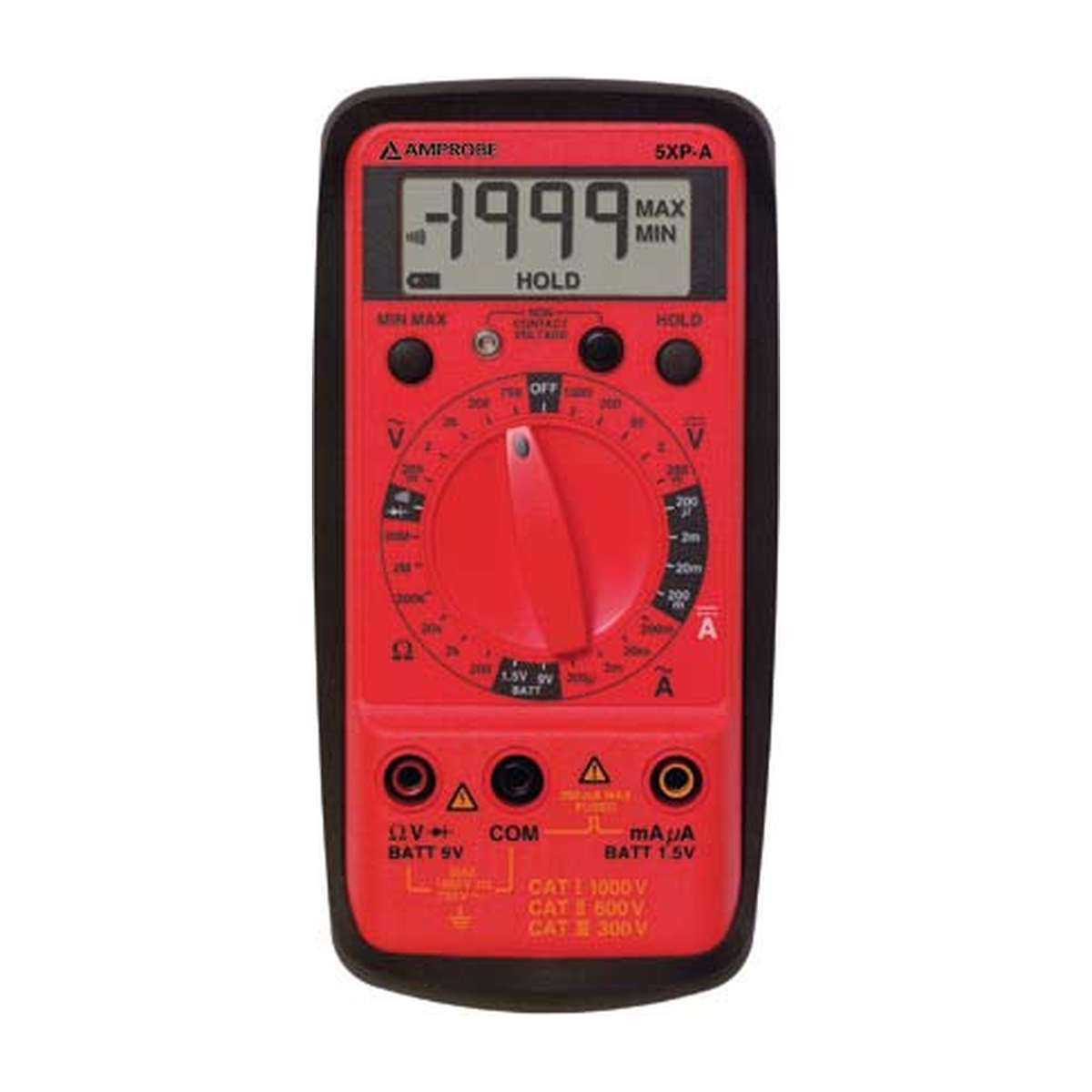 AMPROBE 5XP-A — Multimetre numerique 600V c.a. 200mA c.a.