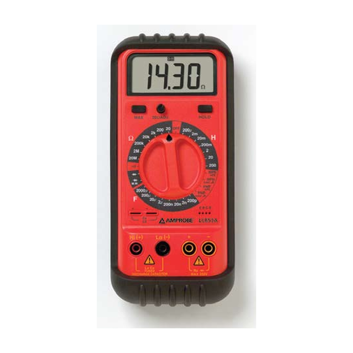 AMPROBE LCR55A — Pont RLC, capacite max 2 mF, resistance max 20 M