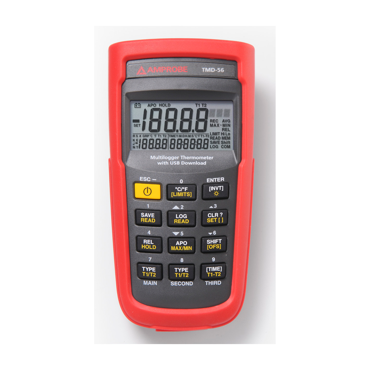 AMPROBE TMD-56 — Thermometre numerique avec enregistreur de donnees et USB