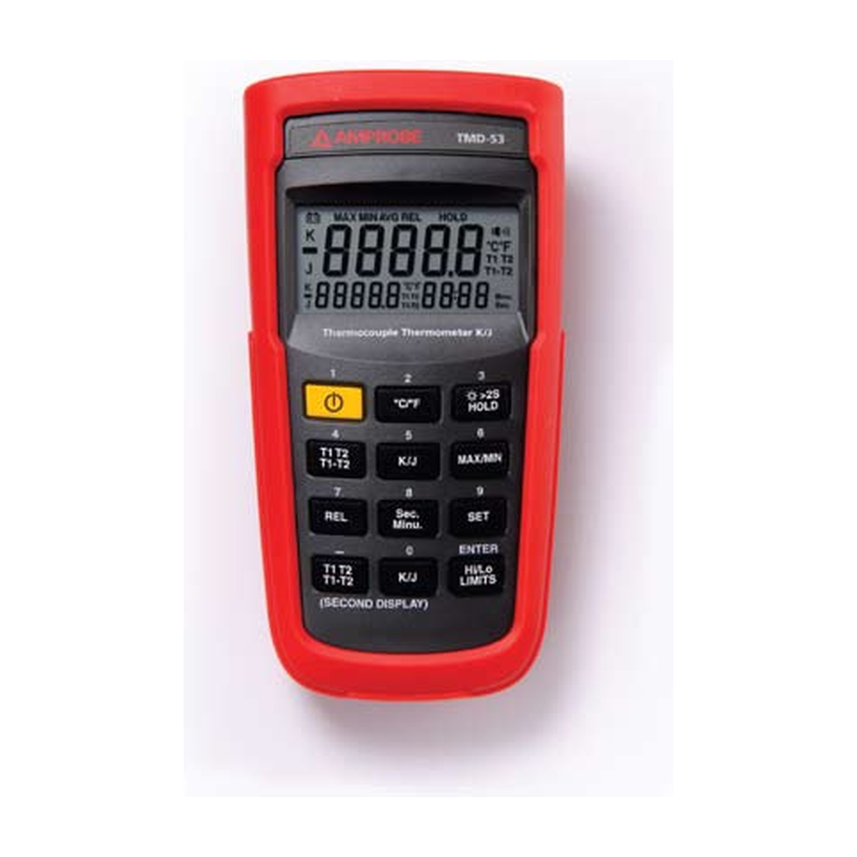 AMPROBE TMD53 — Thermometre numerique type K/J a double entree