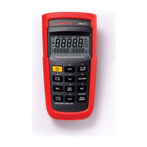 AMPROBE TMD53 — Thermometre numerique type K/J a double entree